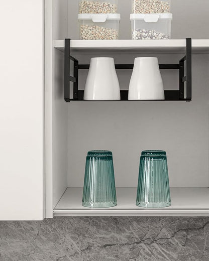Nxconsu 2Pack Under Shelf Storage Basket Organizer Hanging Holder - Image 6