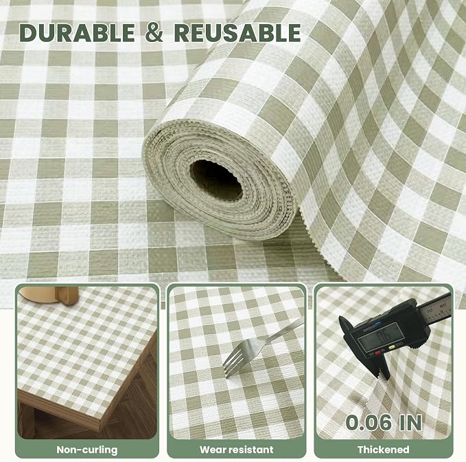 Drawer Liner and Shelf Liner for Kitchen Cabinet Liner Non-Adhesive Non-Slip - Image 3
