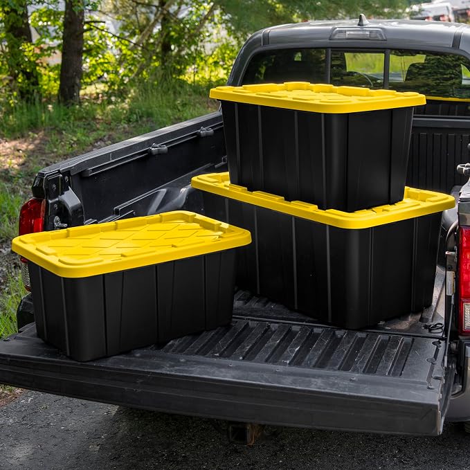 Sterilite 18-Pack Industrial Tote, Plastic Storage Container Bins - Image 7