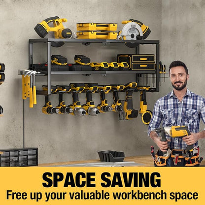 YYR Heavy Duty Power Tool Organizer - Image 4