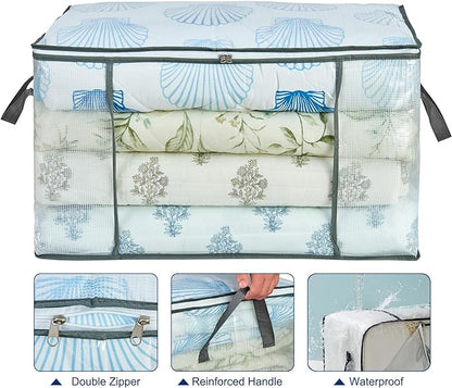 MKOKYD 80L Clear Large Storage Bag, Clothes Storage Containers - Image 4