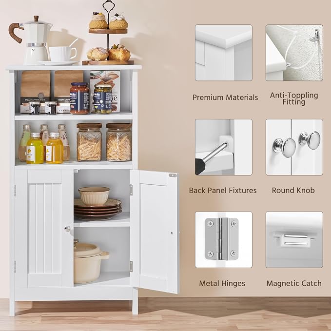 Yaheetech Bathroom Storage Cabinet - Image 6