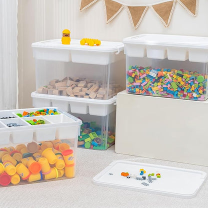 Citylife 32 QT Stackable Toy Storage - Image 8
