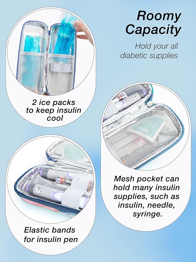 Leng Ke Upgraded Insulin Travel Case - Image 4