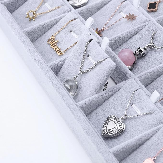 24 Grids Stackable Jewelry Tray Organizer - Image 7