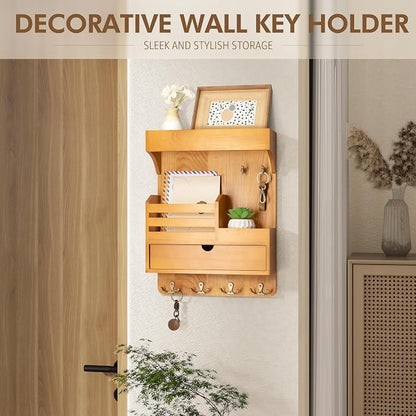 Modern Farmhouse Key Holder Wall Mount - Image 4