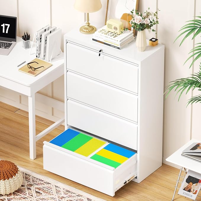 Bonusall 4 Drawer Lateral File Cabinet - Image 6