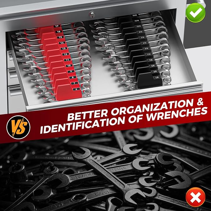42PCS Magnetic Modular Wrench Organizers - Image 6
