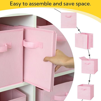 Cupic Cupid 11x11 Storage Cubes, 10 Pack Open Storage Bins - Image 4
