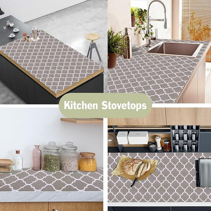 Drawer and Shelf Liner for Kitchen Cabinet: 23.6 in X 30 Ft Non Slip Waterproof - Image 6