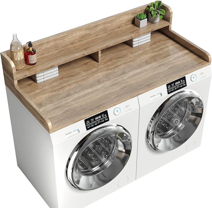2-Tier Washer Dryer Countertop by Corbyles