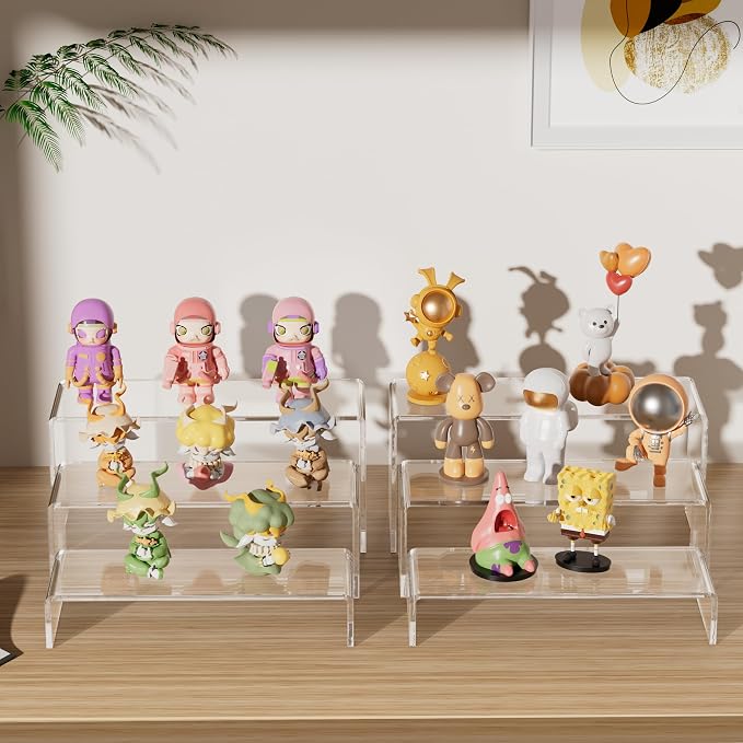 Large Acrylic Display Risers, 2 Set - Image 3