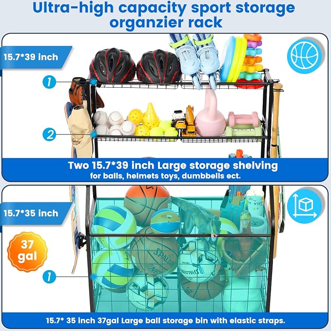 Kinghouse Sport Equipment Organizer - Image 4