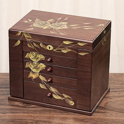 Hand-Painted Wooden Jewelry Boxes - Image 9