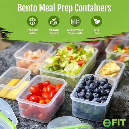 FIT Strong & Healthy Bento Box for Kids and Adults – Reusable Lunch Box Meal - Image 2