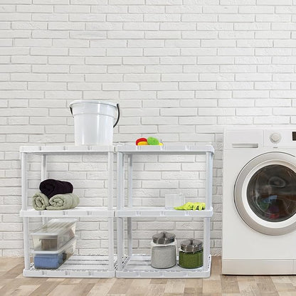 Gracious Living Storage Shelving Unit Organizers - Image 2