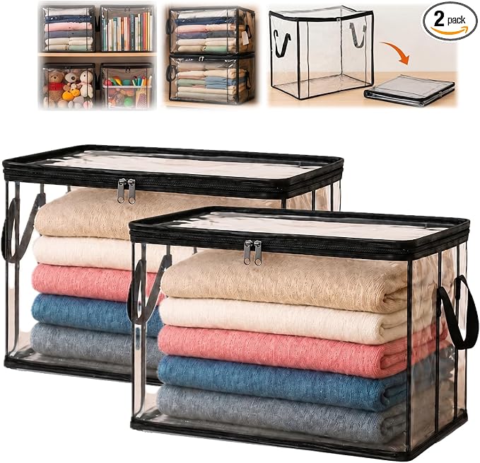 Extra Large Clear Pvc Storage Bags by Unknown