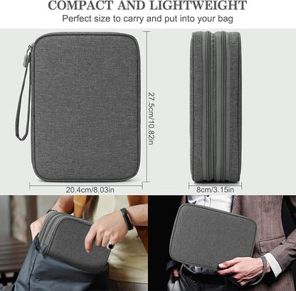 FYY Electronic Organizer, Extra Large Travel Cable Organizer Bag Pouch Portable - Image 2