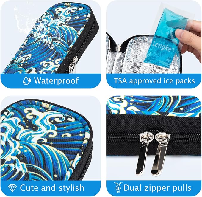 YOUSHARES Insulin Cooler Travel Case - Image 4