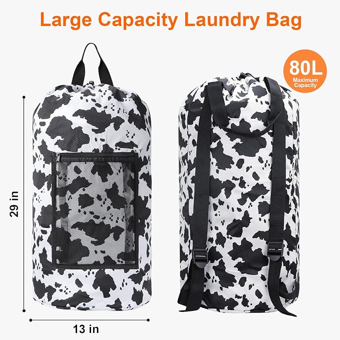 Laundry Bag Backpack Durable Laundry Bag - Image 2