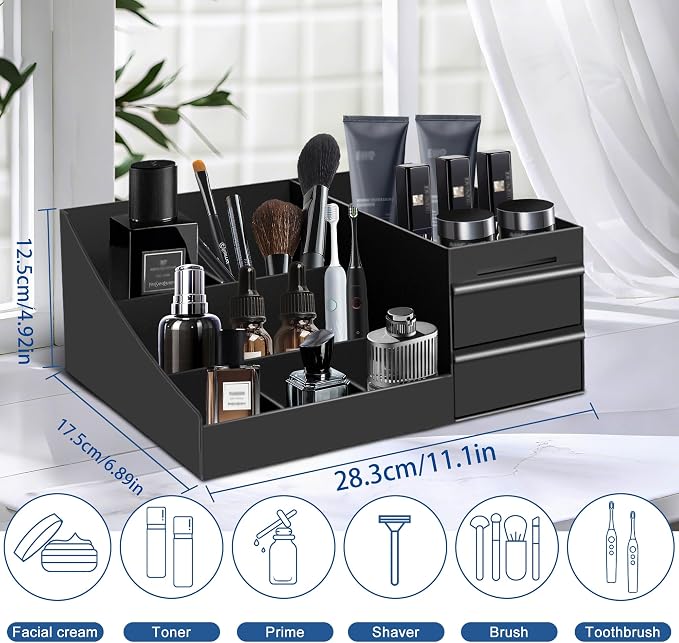 Mens Cologne Organizer, Mens Bathroom Organizer, Cologne Organizer - Image 3