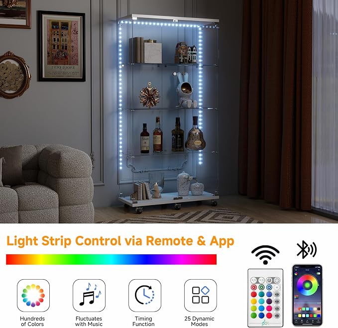 Tempered Glass Display Cabinet - Image 3