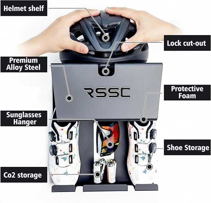 Bike Wall Mount Bike Rack Bicycle Mount Indoor Bike Storage Heavy Duty Bike - Image 4