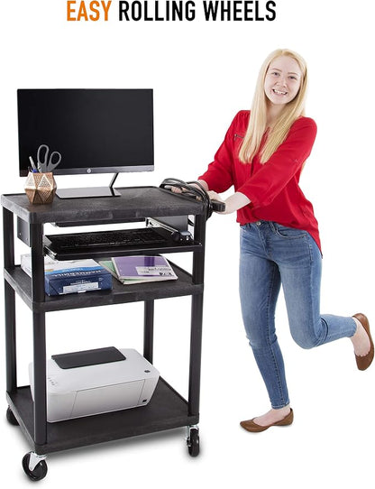 Line Leader Plastic AV Cart - Image 5