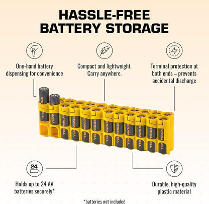 AA Battery Storage Caddy by Storacell - Image 5