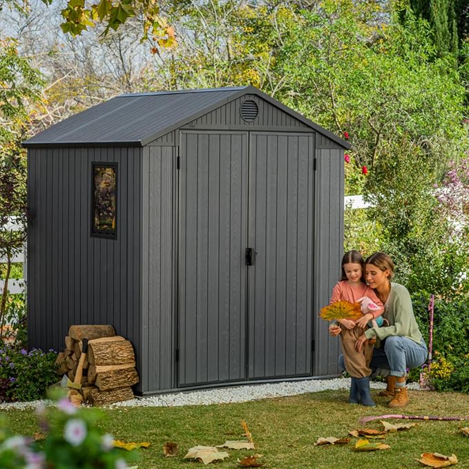 Keter Darwin 6x6 Ft All-Weather Storage Shed - Image 4