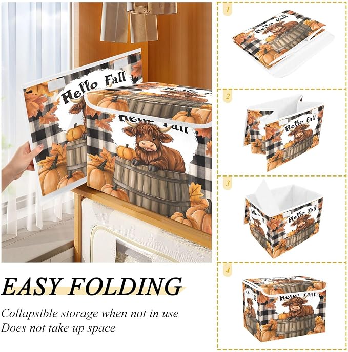 Highland Cows Storage Bins - Image 4