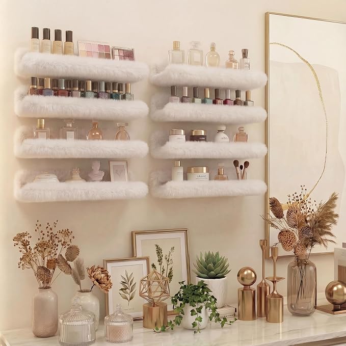 Care&More YJ 15 Inch Nail Polish Shelves, Sunglasses, Essential Oils, Plush - Image 7