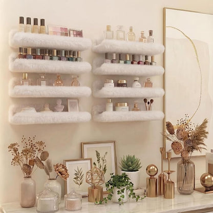 Care&More YJ 15 Inch Nail Polish Shelves, Sunglasses, Essential Oils, Plush - Image 7