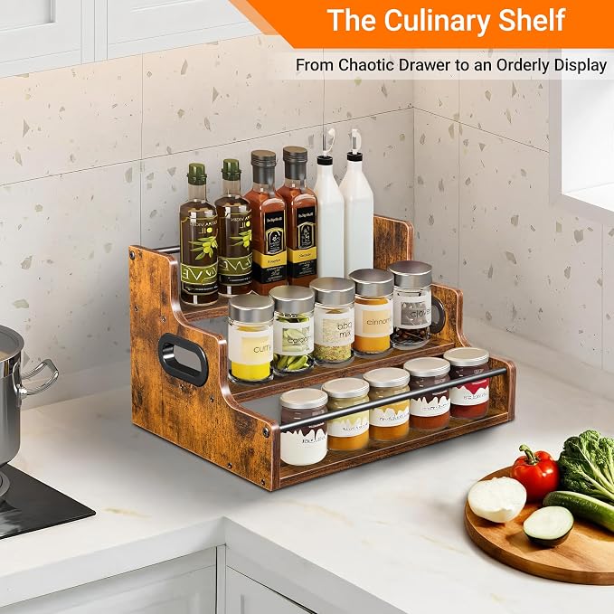 3-Tier Liquor Bottle Display Shelf - Image 7