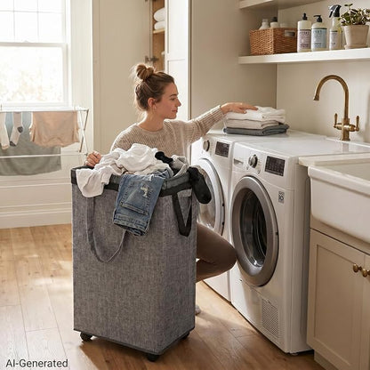 DOKEHOM 90L X-Large Laundry Basket - Image 6