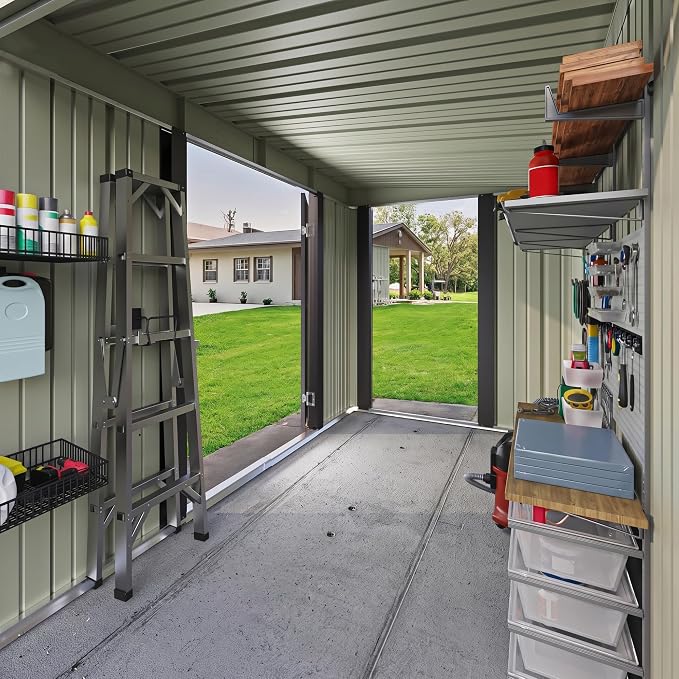 Patiowell 8x4 FT Outdoor Storage Shed - Image 3