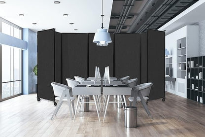 Versare Room Divider 360 Portable Wall Partition | Folding Panels | Large - Image 6