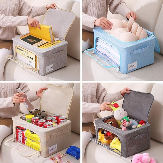 CYhom 3Pack Foldable Storage Bins - Image 3