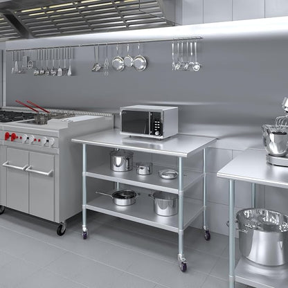 AmGood Stainless Steel Work Table - Image 5