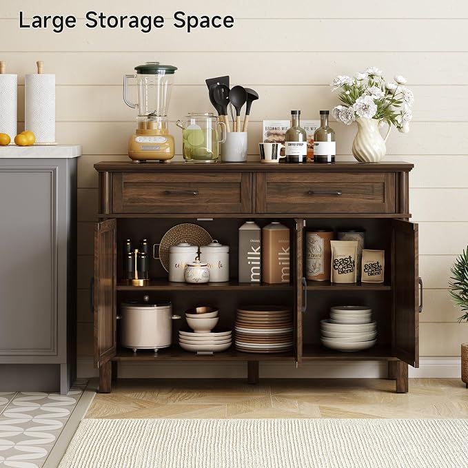 ONBRILL 48 Inch Buffet Cabinet - Image 4