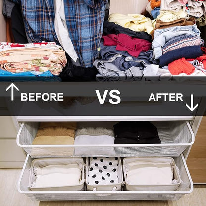 HNZIGE Large Fabric Storage Baskets - Image 8