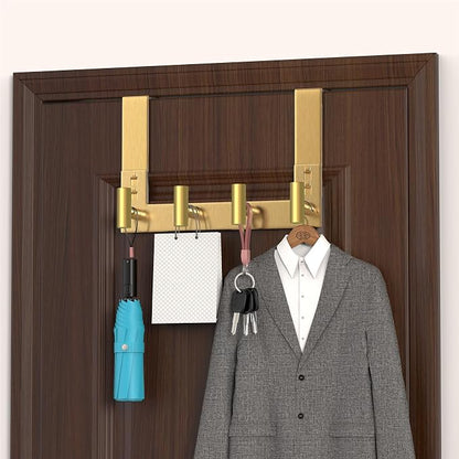 PMMASTO Over The Door Hooks, Fits 1-3/4" Thick Door No Drill Hooks - Image 5