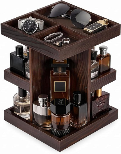 ProCase 3-Tier 360° Rotating Cologne Organizer by ProCase