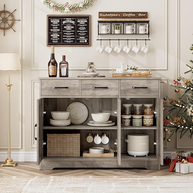 HOSTACK Kitchen Buffet Cabinet - Image 4