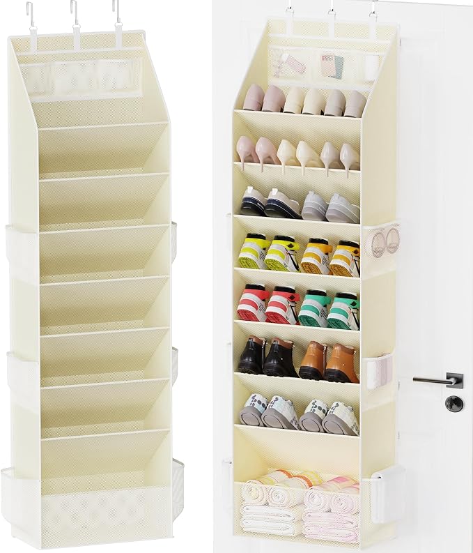 Criusia Shoe Storage, Over the Door Shoe Organizer, Hanging Closet Shoe Storage by Criusia