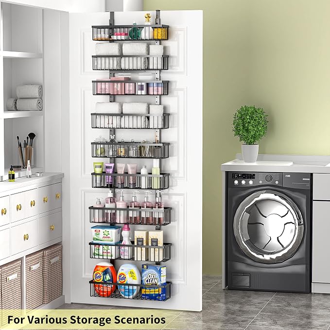 Moforoco 9-Tier Over The Door Pantry Organizer, Pantry Organization and Storage - Image 6