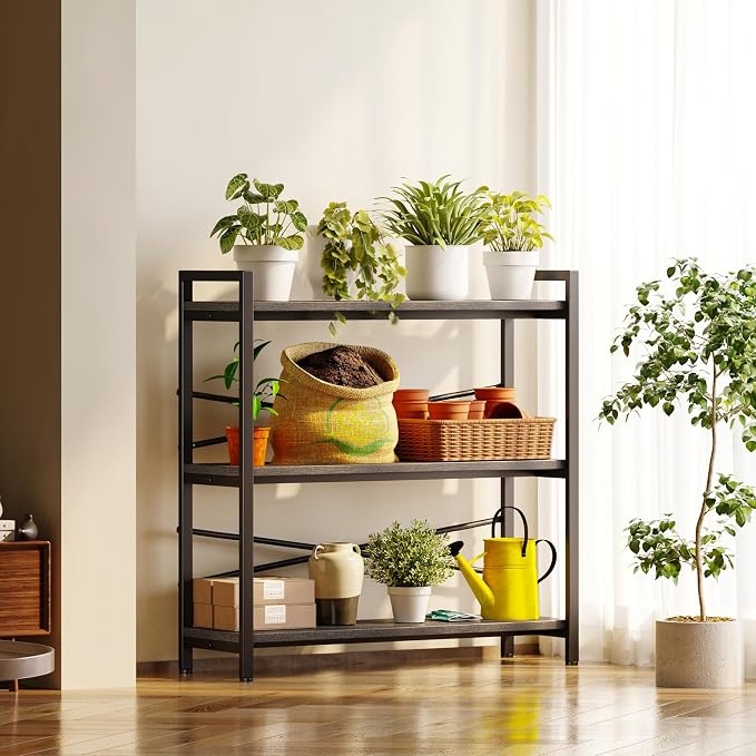 Book Shelf, 3 Tier Bookshelf 31.49" Width, Book Shelf Storage and Organization - Image 7