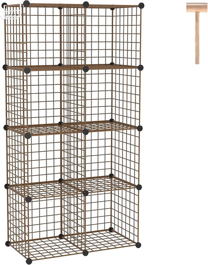 C&AHOME Wire Cube Storage, 8 by CAHOME