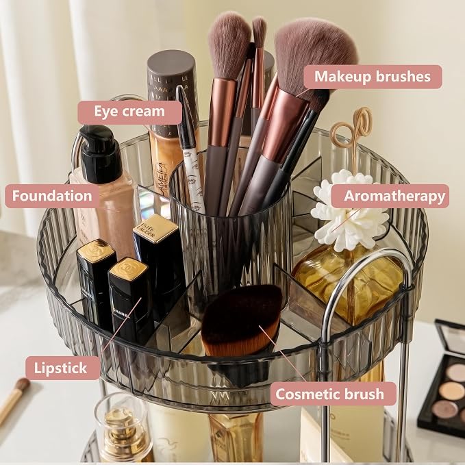 YCIA&DONE Rotating Makeup Organizer - Image 9