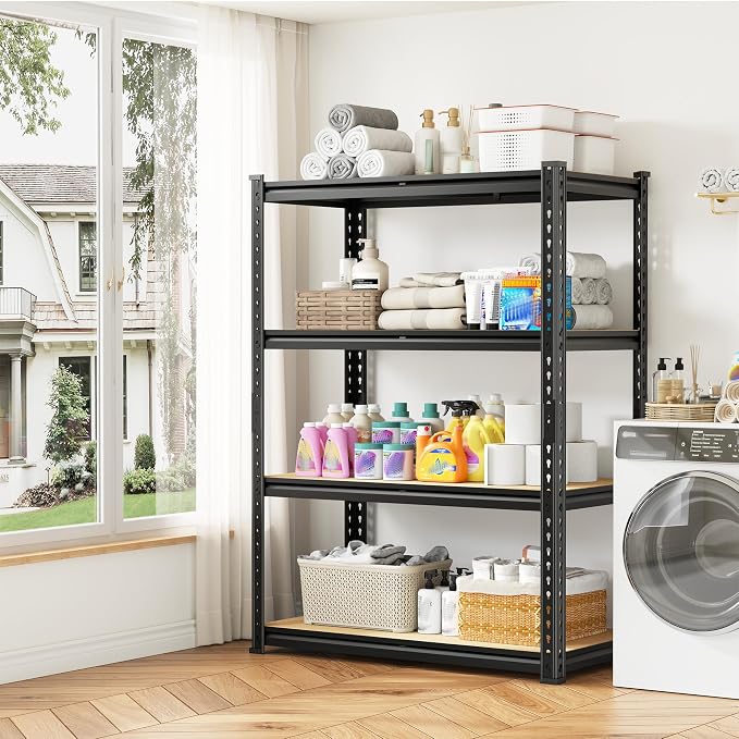 DurayLoly 4-Tier Storage Shelves Dual-Use Shelf - Image 9